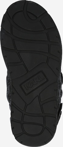 Sandalo con cinturino di Karl Lagerfeld in nero
