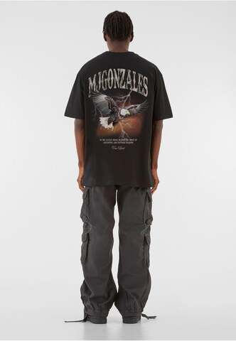 MJ Gonzales Shirt 'Wild Wings' in Schwarz