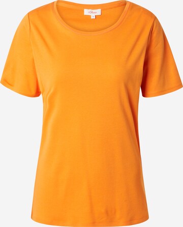 s.Oliver Koszulka w kolorze pomarańczowy: przód
