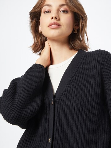 ABOUT YOU Knit Cardigan 'Sana' in Black