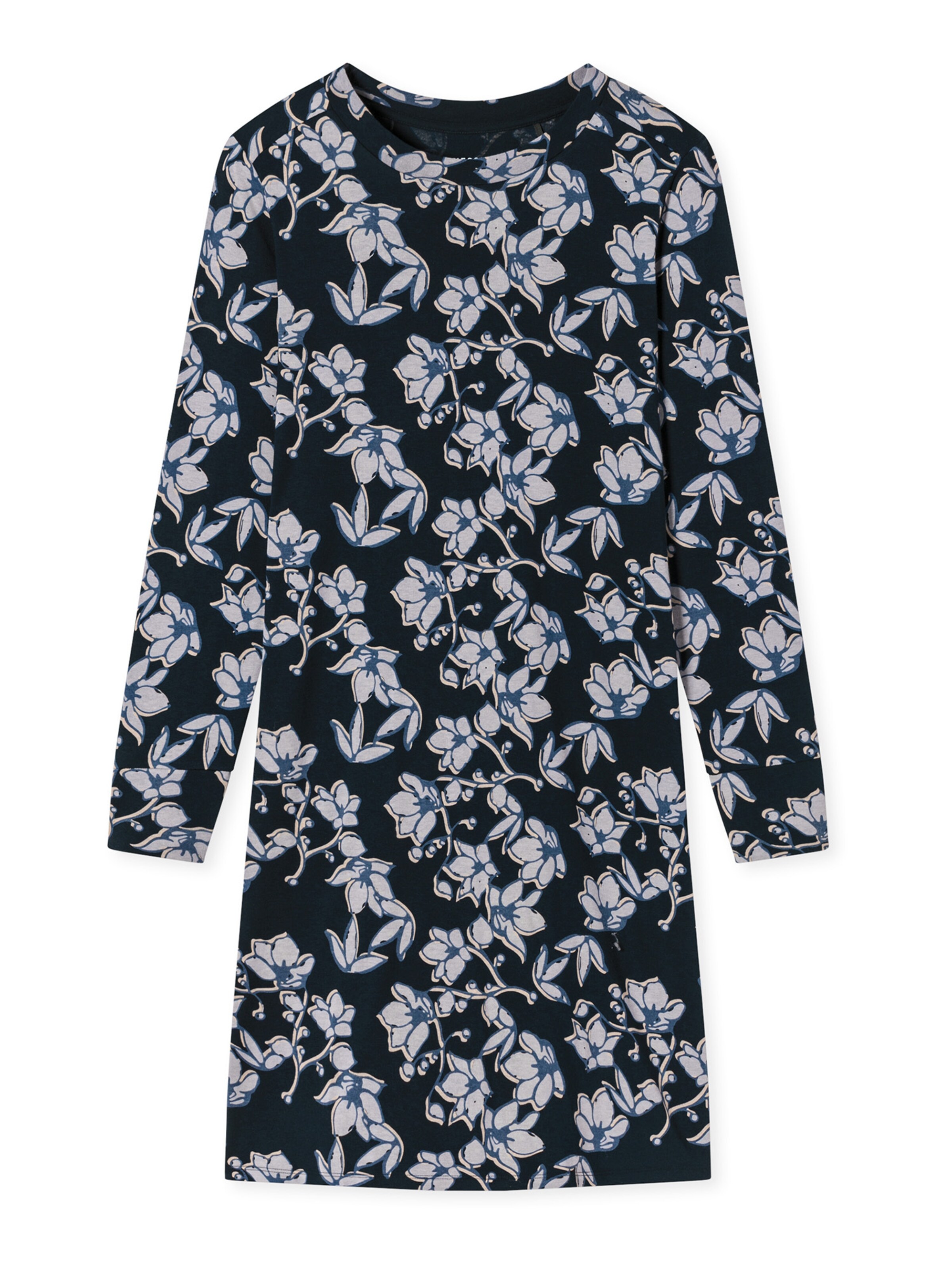 SCHIESSER Schlafshirt in Blau: Vorderseite