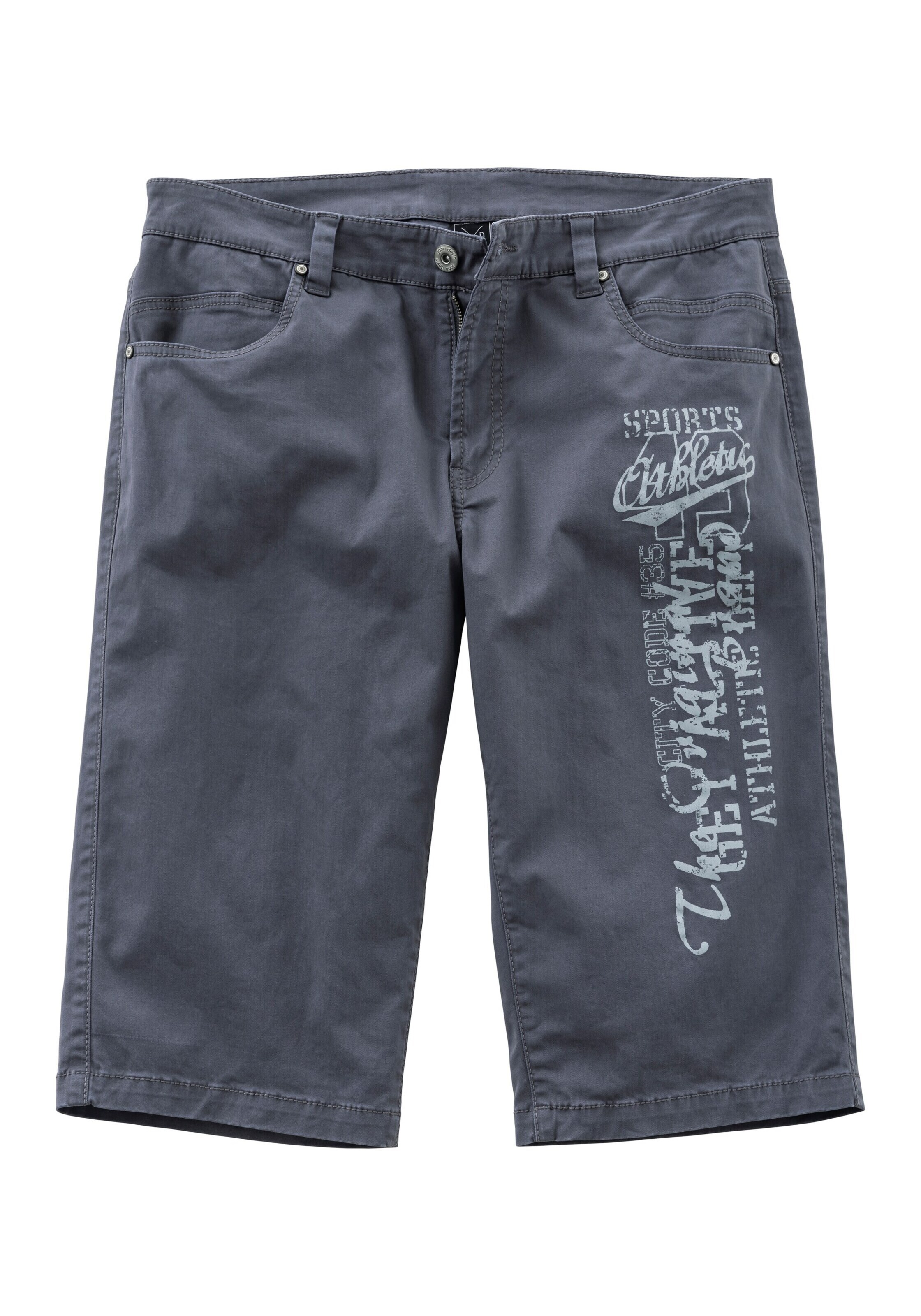 JOHN DEVIN Shorts in Grau: Vorderseite