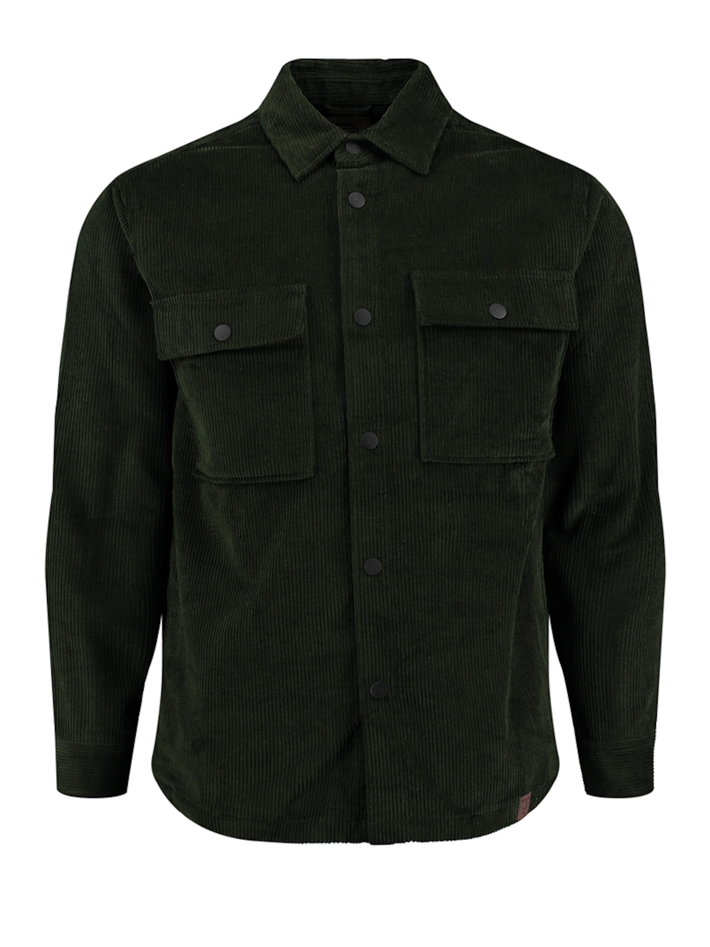 Key Largo Jacke 'Monza' in dunkelgrün, Produktansicht