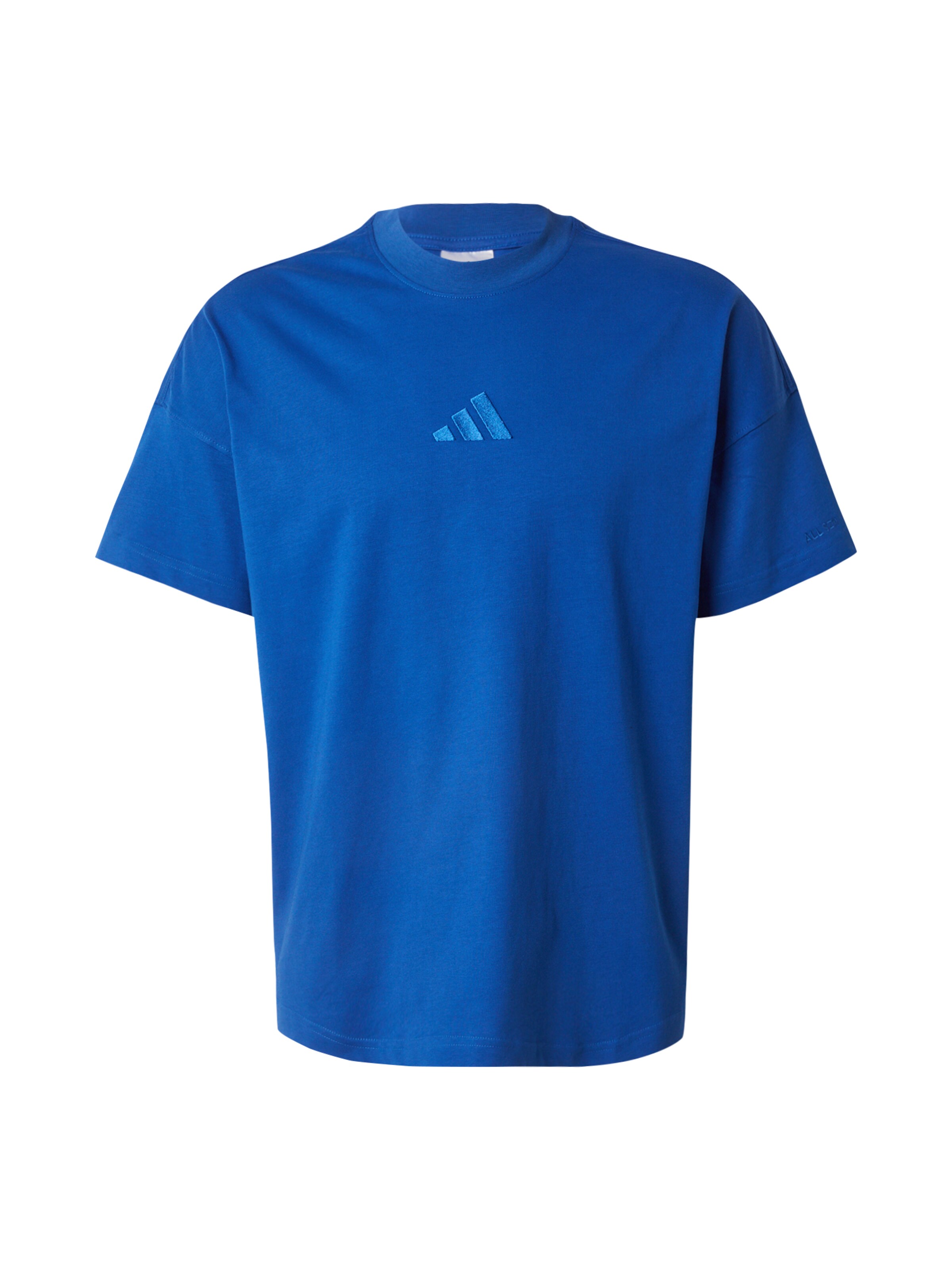 mėlyna ADIDAS SPORTSWEAR Sportiniai marškinėliai 'A SZN': priekis