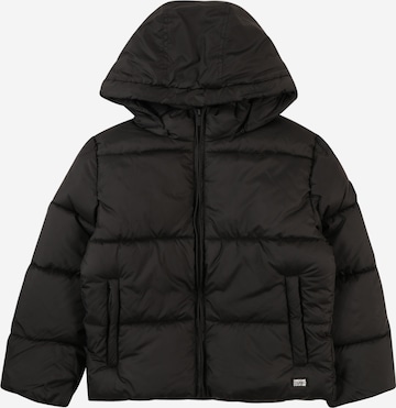 Cars JeansZimska jakna 'SOYMAS' - crna boja: prednji dio