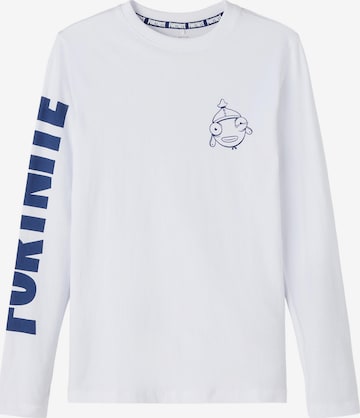 LMTD Shirt 'Freddy' in White: front