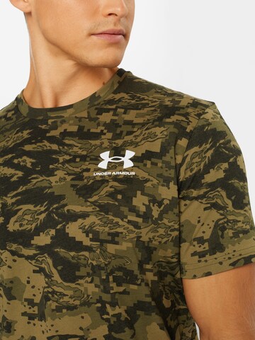 UNDER ARMOUR Funktsionaalne särk, värv roheline