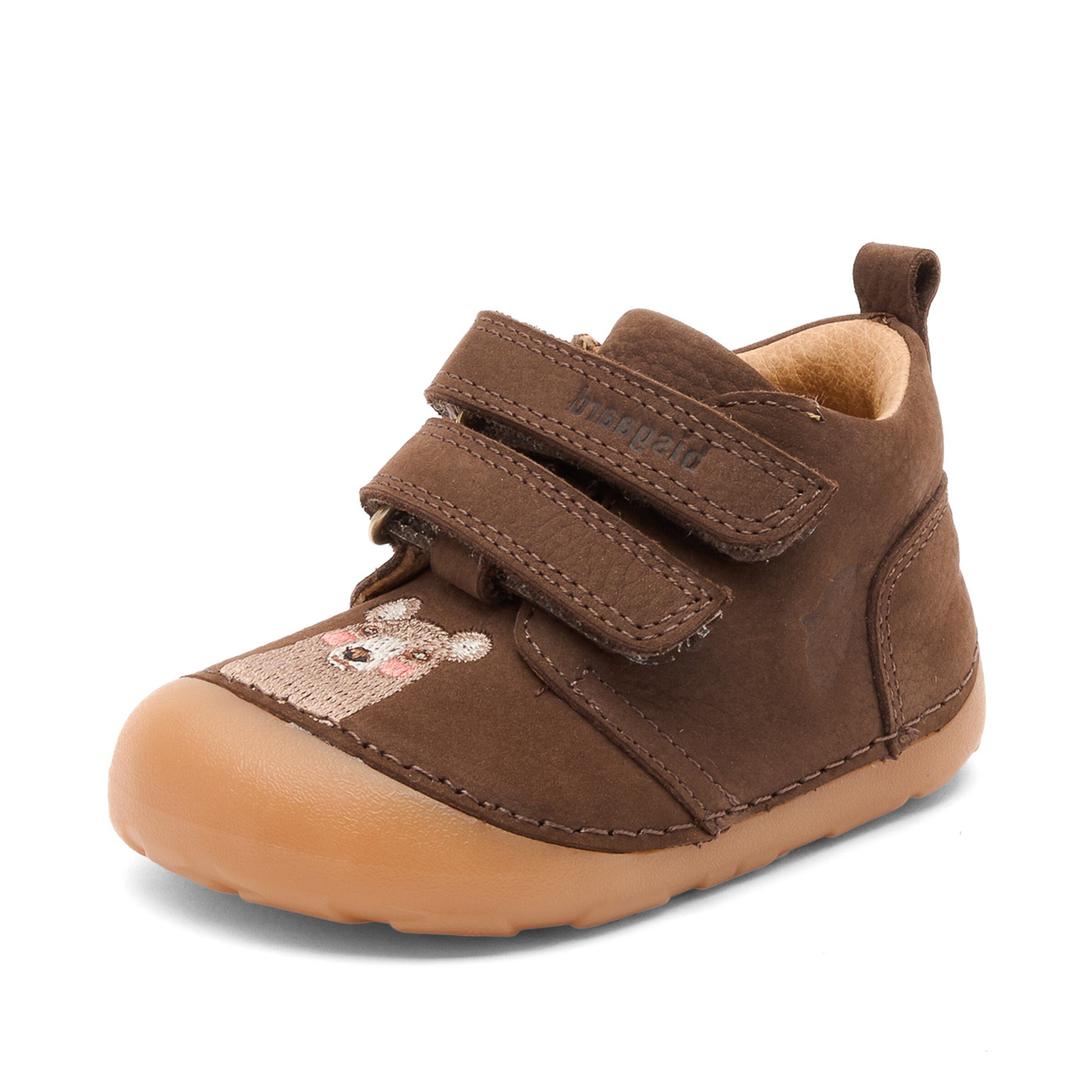 BISGAARD First-step shoe 'Carter' in Brown: front