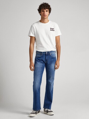 Pepe Jeans Štandardný strih Džínsy - Modrá