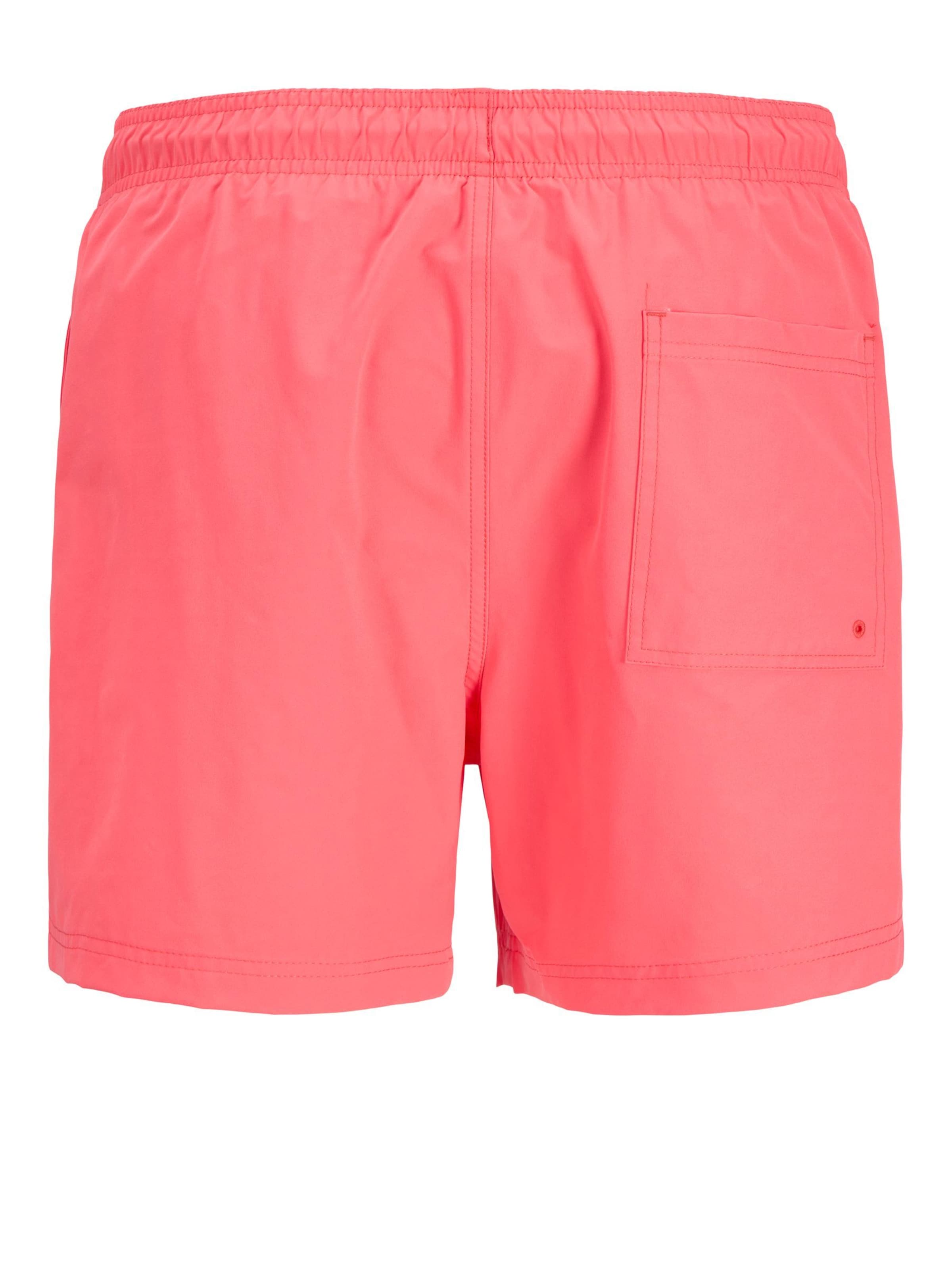 JACK & JONES - Calções de banho 'JPSTMaui' em laranja
