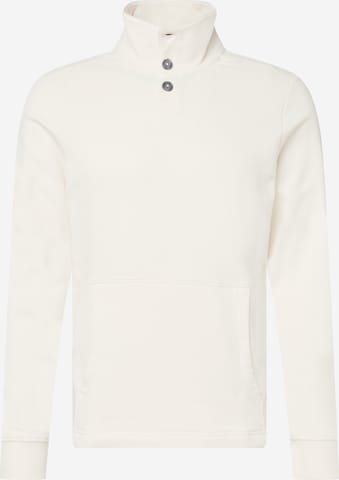 TOM TAILOR Sweatshirt i hvit: forside
