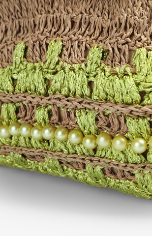 Borsa a spalla 'Rafia' di Scalpers in verde