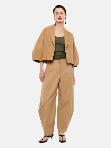 IMPERIAL - Barrel Pantalón en beige