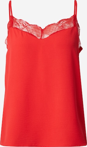 PIECES Топ 'PCTIFFANY' в Красный: спереди