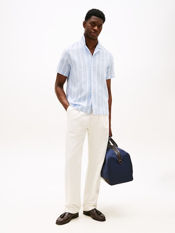 TOMMY HILFIGER Regular fit Overhemd in Blauw