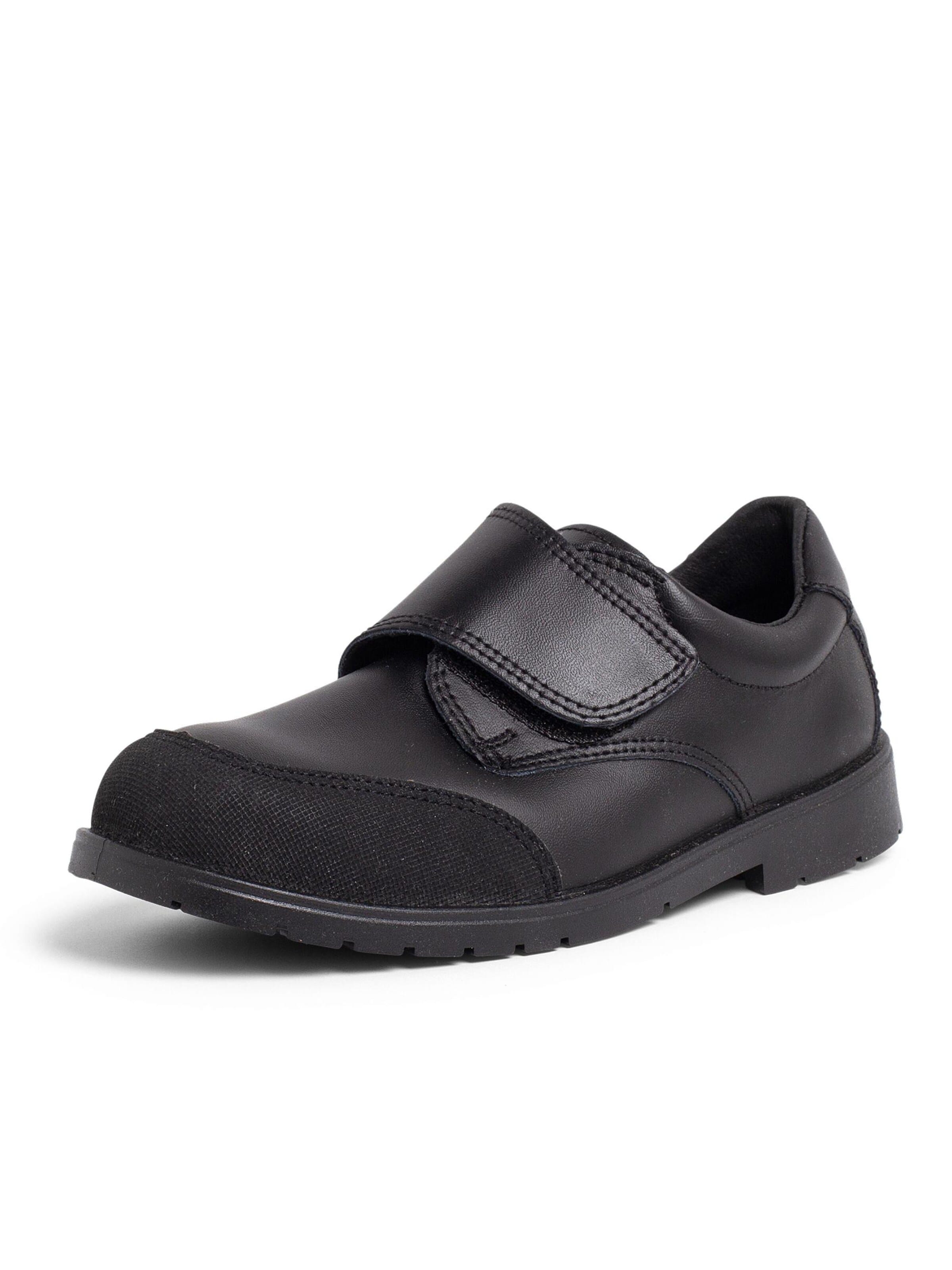 Scarpa bassa di Pisamonas in nero: frontale