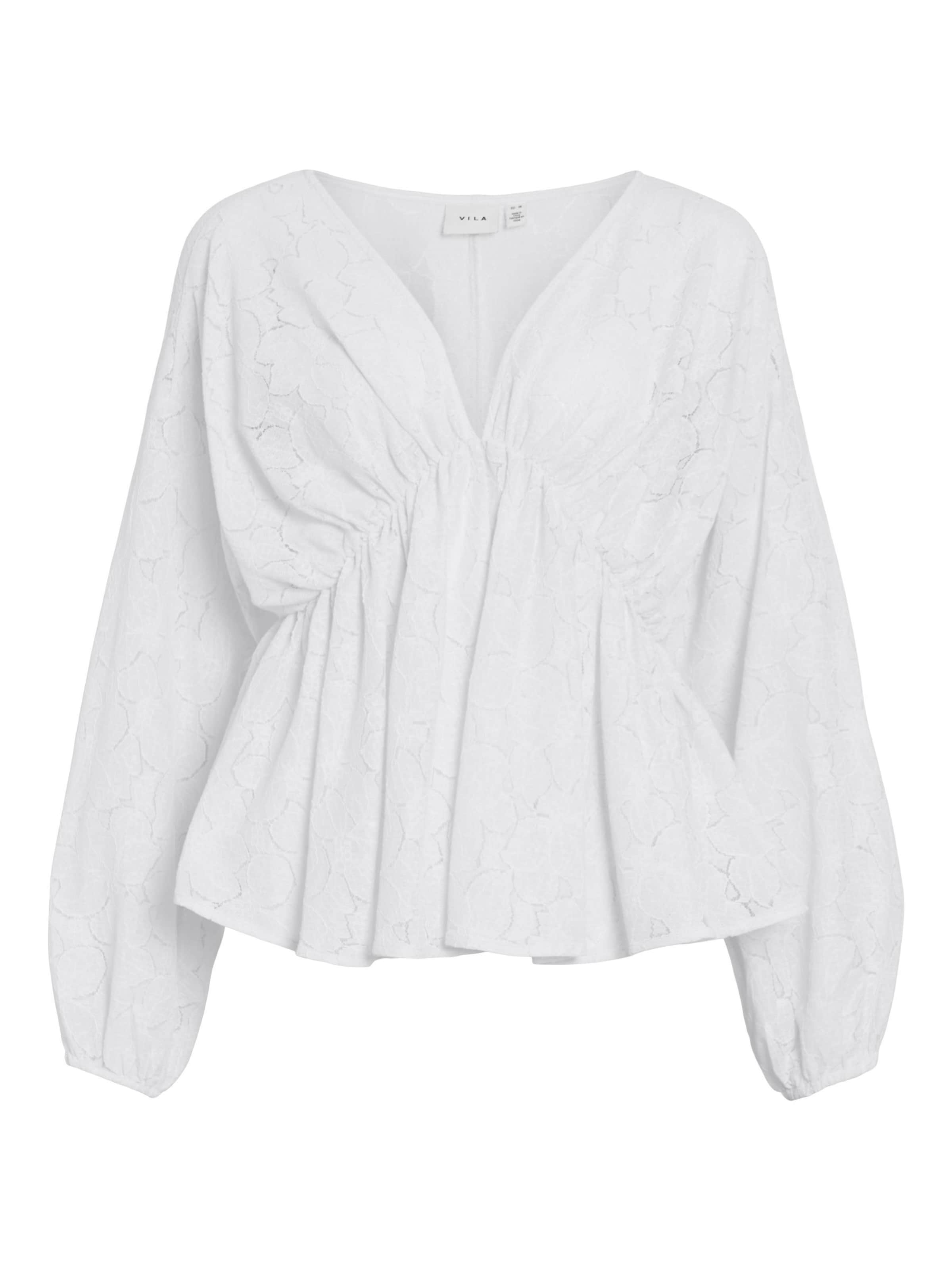 VILA Blusa 'VISEBA' en blanco, Vista del producto