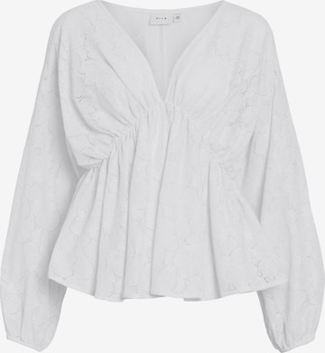 VILA Blouse 'VISEBA' in Wit: voorkant