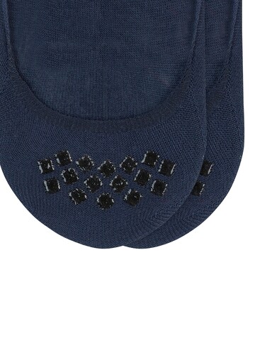 BURLINGTON Ankle Socks 'Everyday 2-Pack' in Blue