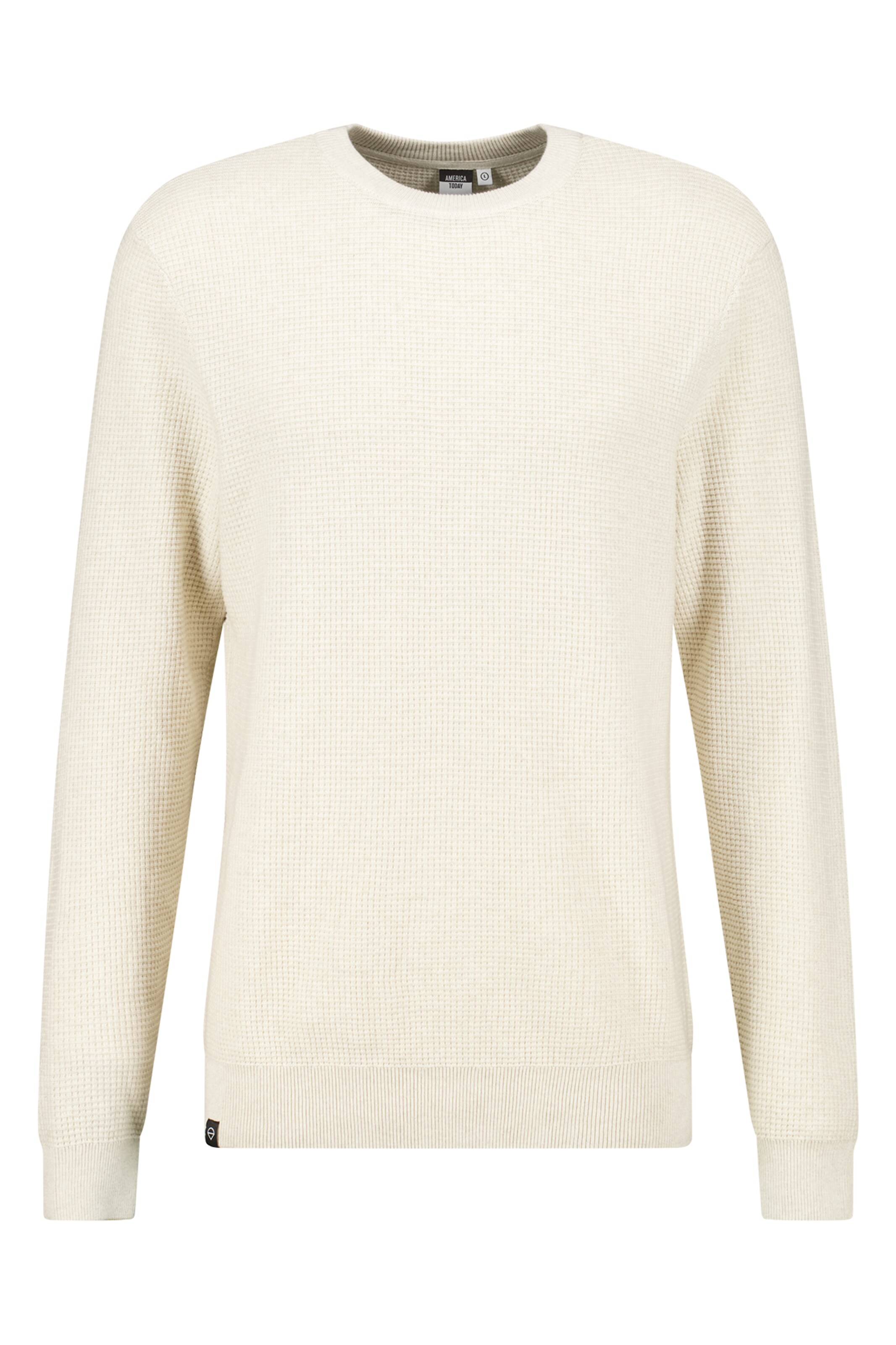 Pull-over America Today en beige : devant