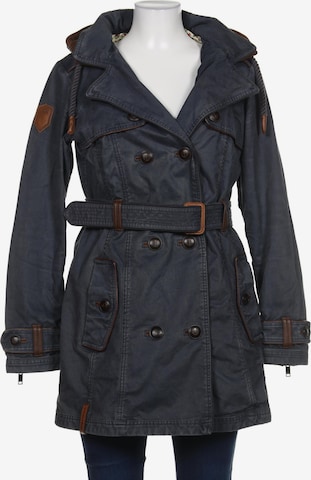 naketano Jacket & Coat in XL in Blue: front