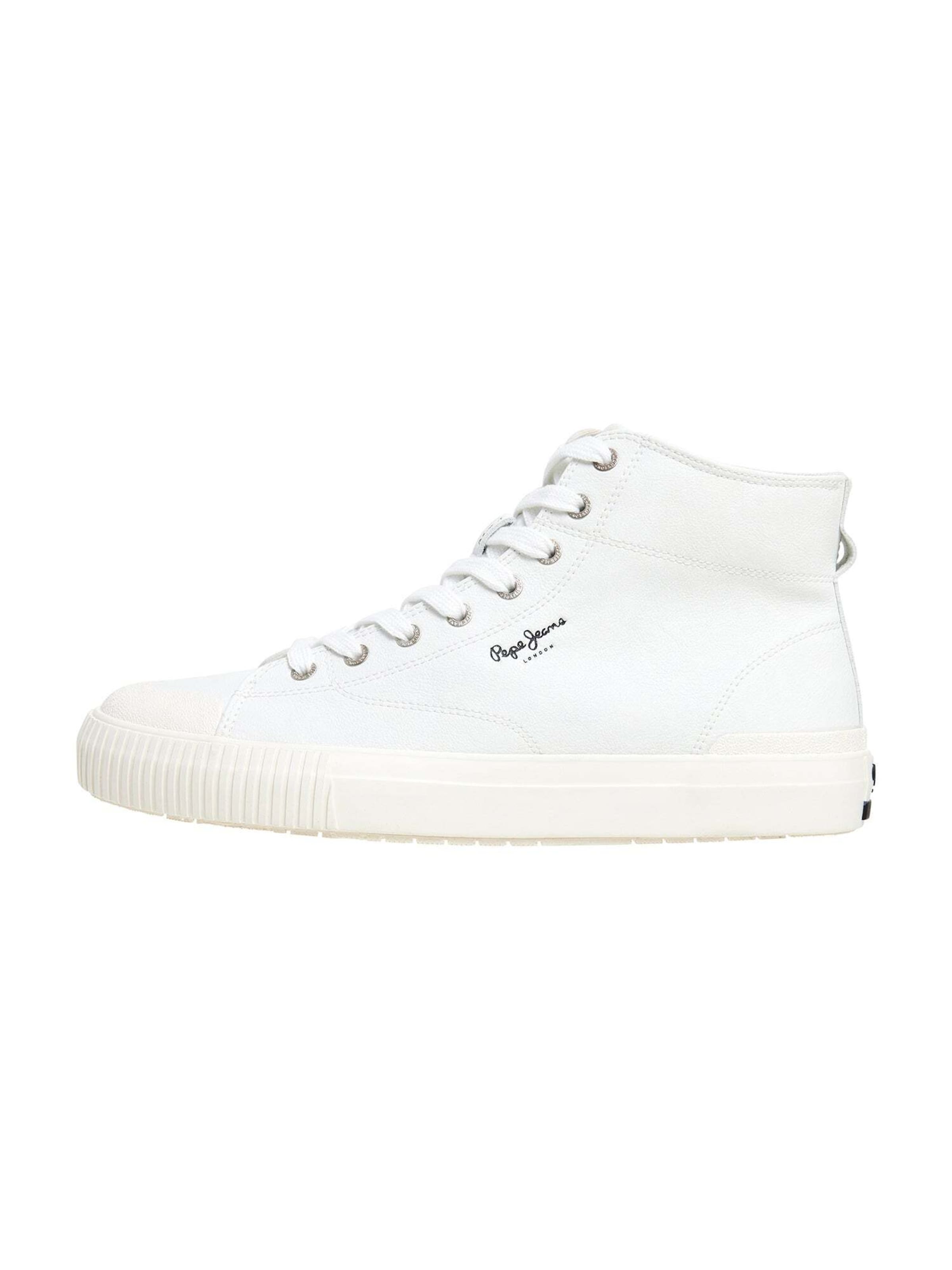 Pepe Jeans High-top trainers 'BEN MOON' in White: front