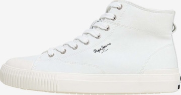 Pepe Jeans High-top trainers 'BEN MOON' in White: front