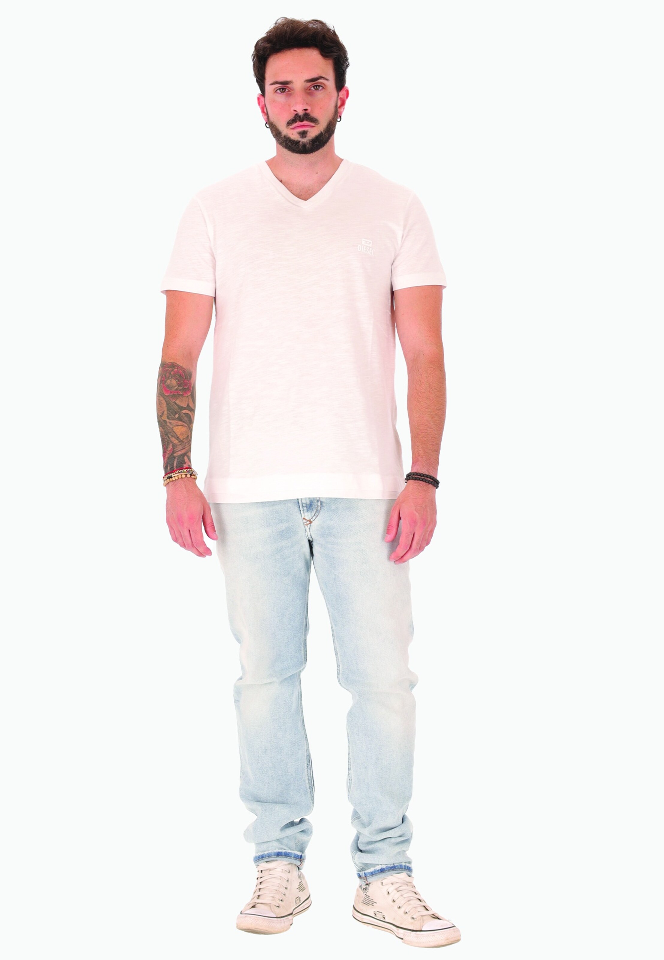 T-Shirt DIESEL en blanc