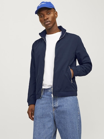 JACK & JONES Преходно яке 'JJERush' в синьо: отпред