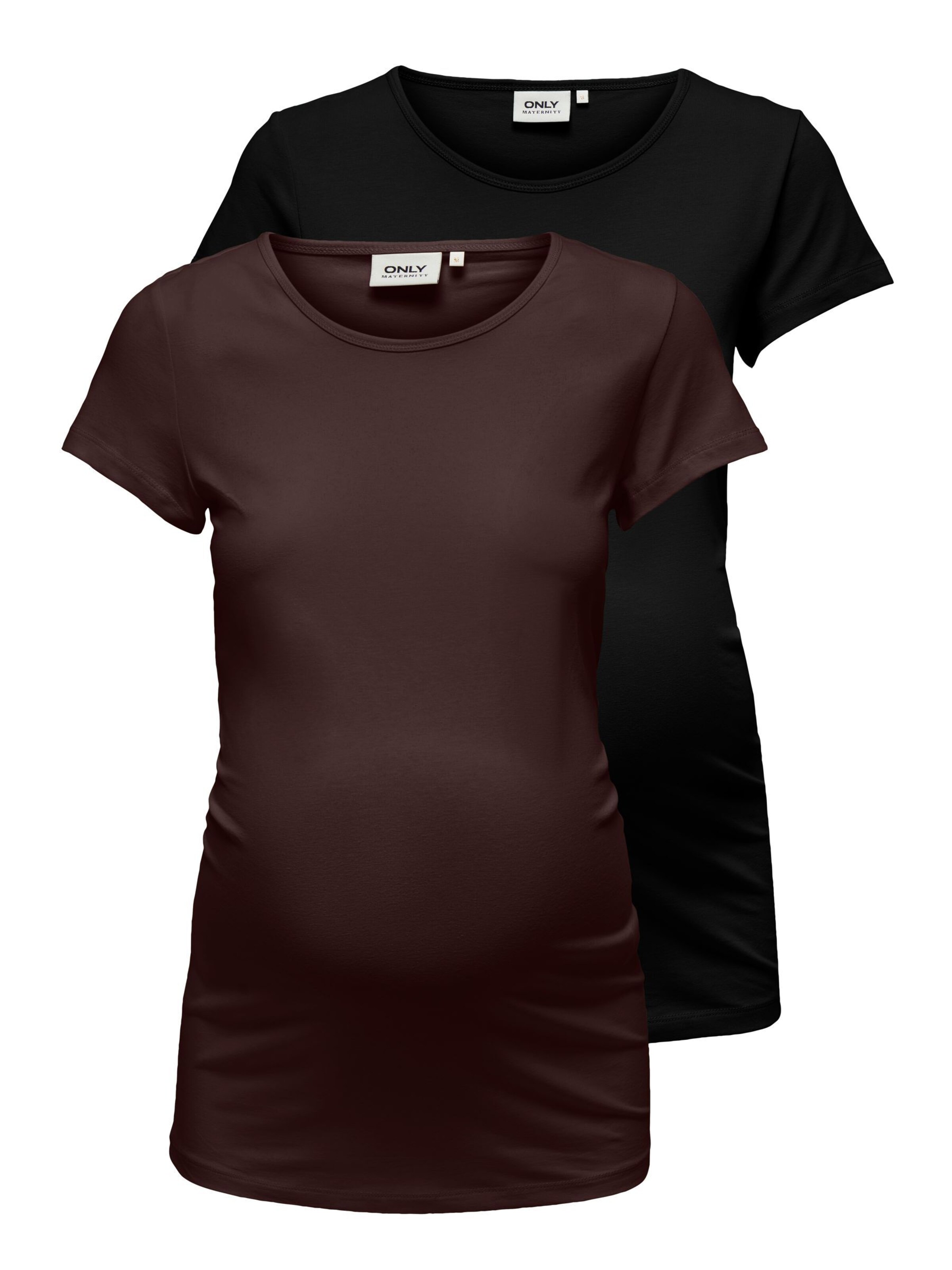 Maglietta 'OLMLovely' di Only Maternity in marrone: frontale