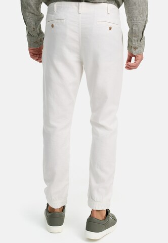 Effilé Pantalon 'Blnda' INDICODE JEANS en blanc