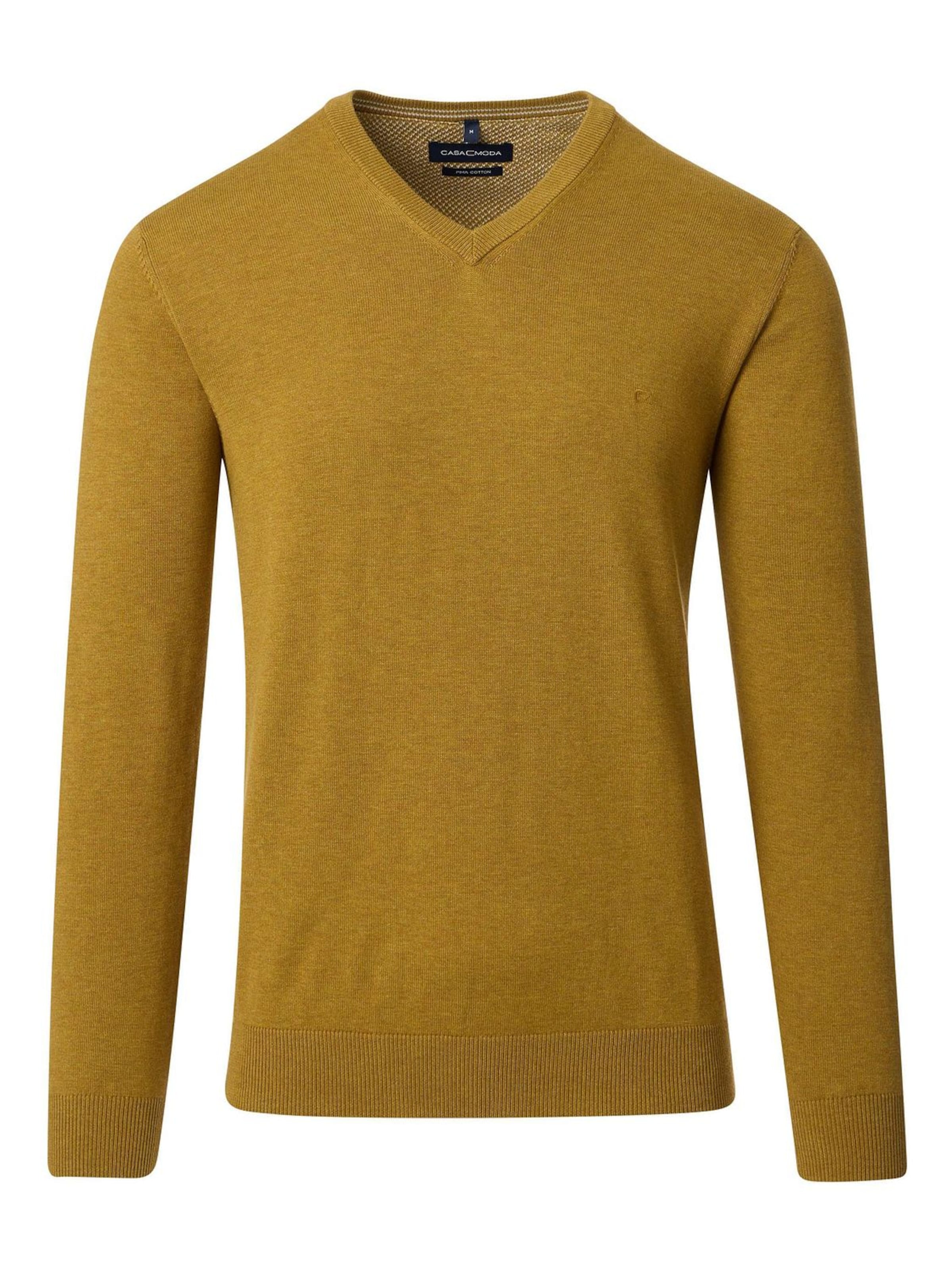 CASA MODA Sweater in Yellow: front
