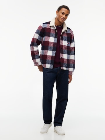 Tommy Jeans - Casaco meia-estação em azul