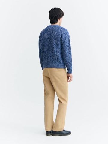 Thinking MU Trui 'Santos' in Blauw