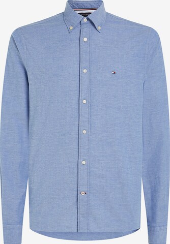 TOMMY HILFIGER Regular fit Overhemd in Blauw: voorkant