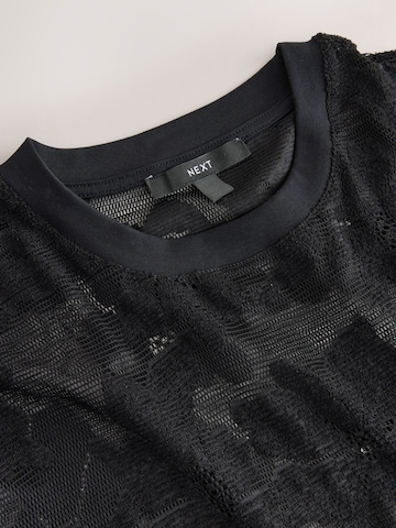 T-shirt Next en noir