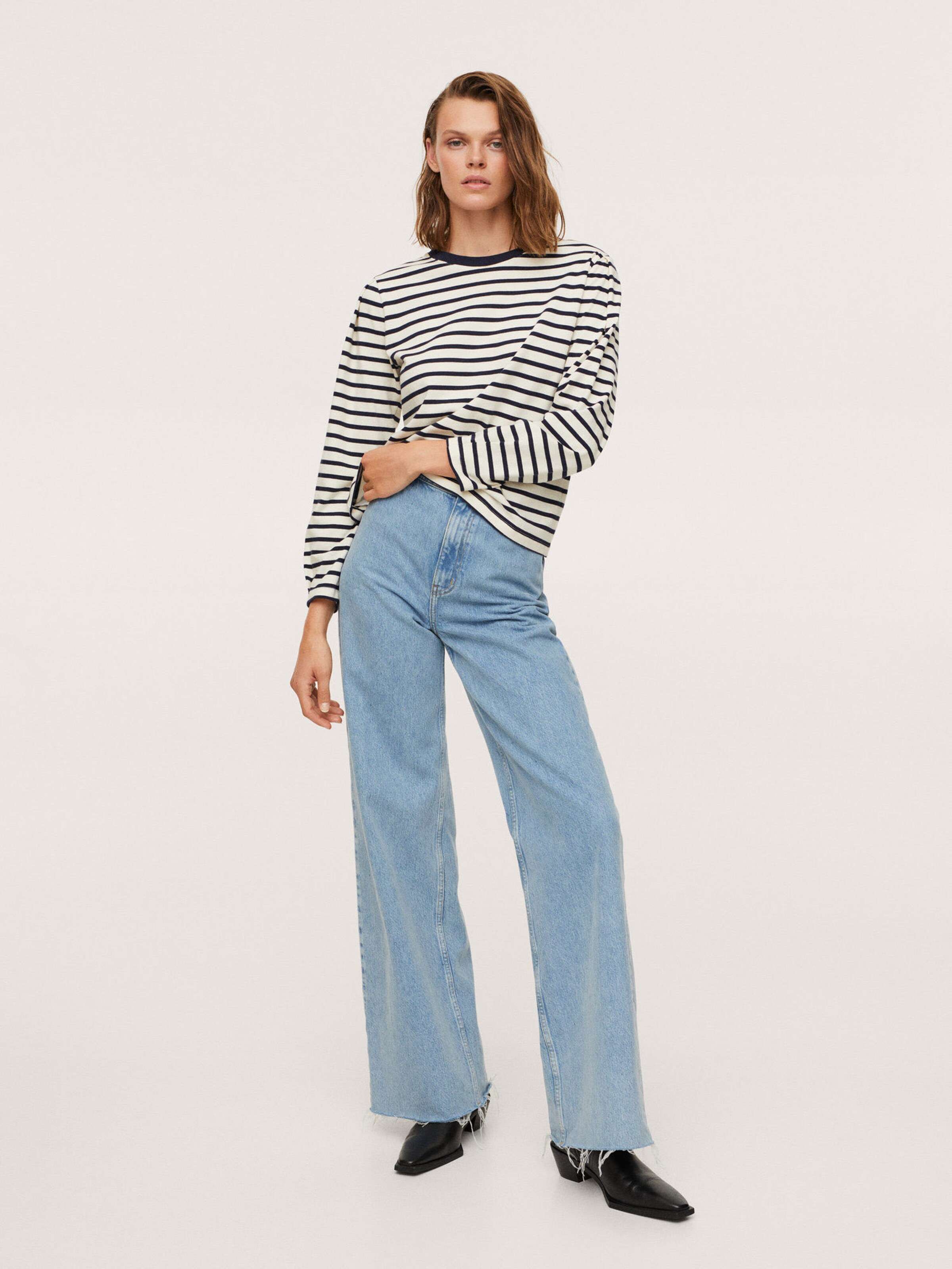 Frauen Shirts & Tops MANGO Shirt 'LARIN' in Navy - HC43970 Frauen Shirts & Tops MANGO Shirt 'LARIN' in Navy - HC43970