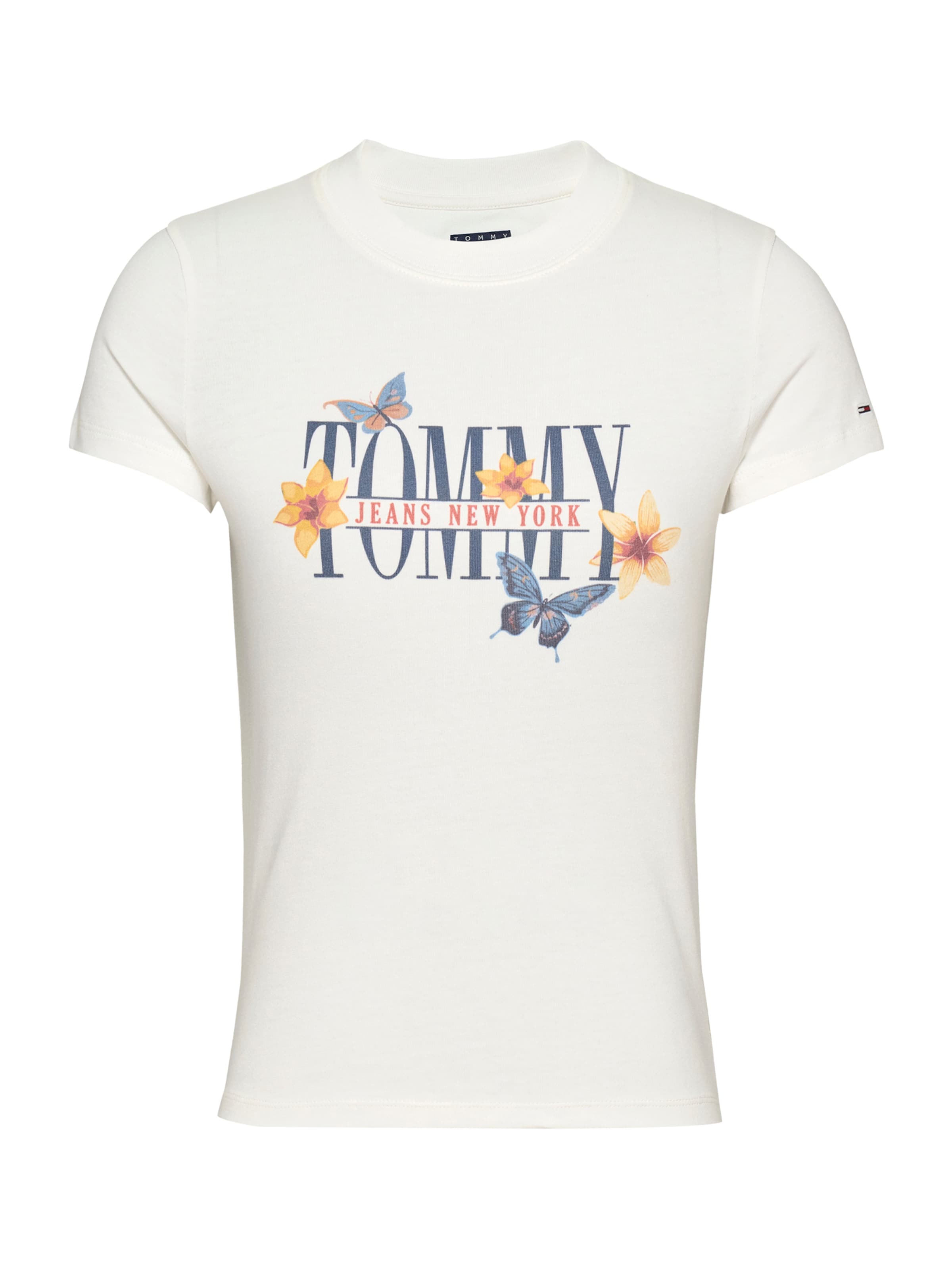 Tommy Jeans Tričko - Biela: predná strana