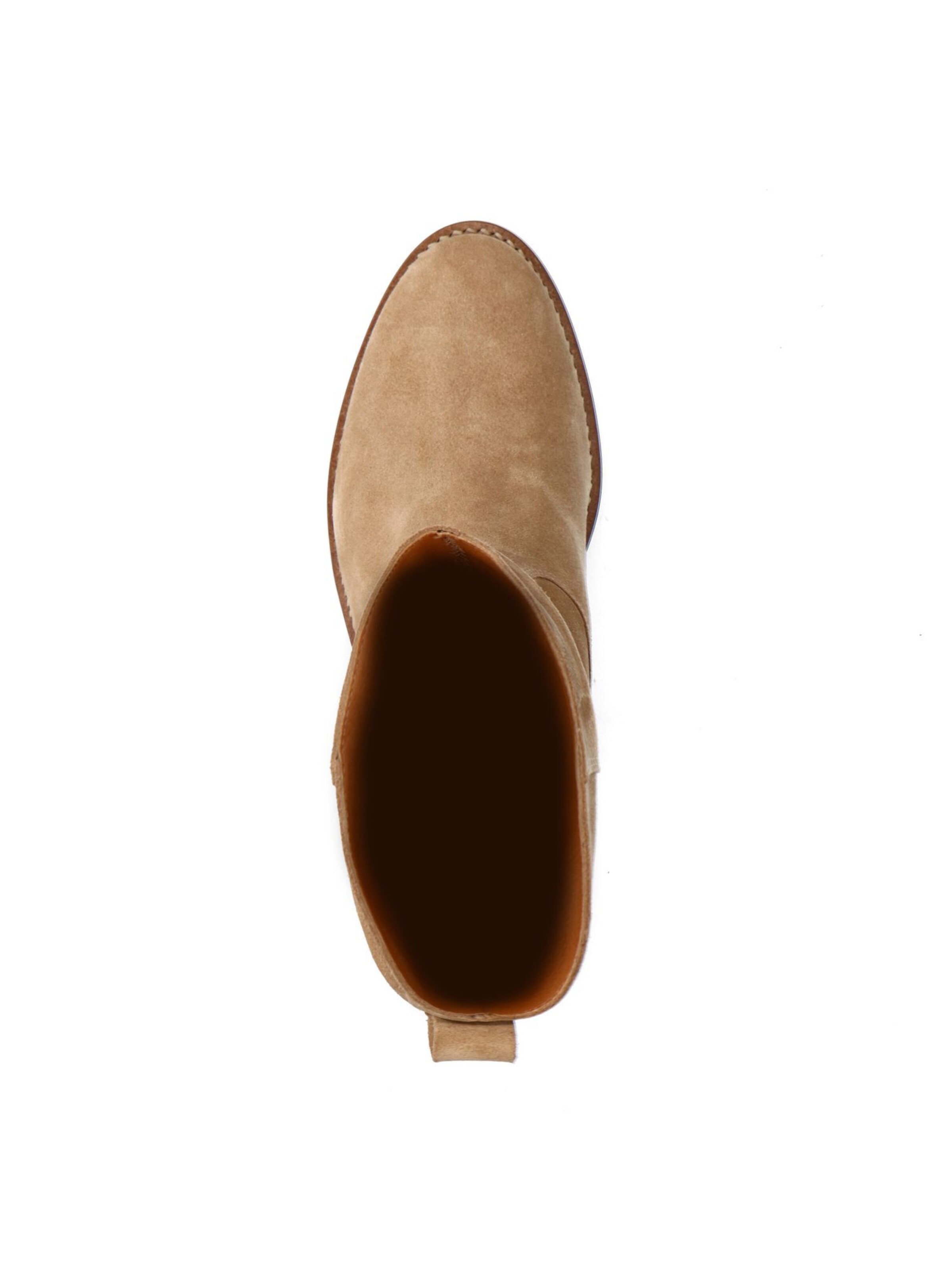 MANFIELD Stiefelette in Beige