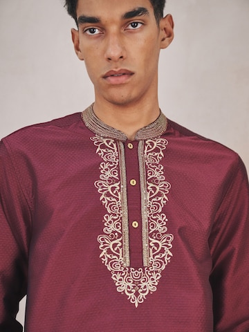 Next Regular fit Klederdracht overhemd 'Kurta' in Lila