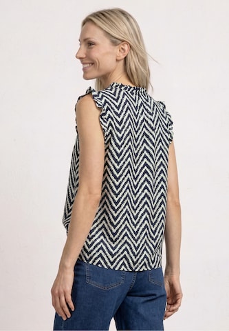 STREET ONE Bluse in Blau