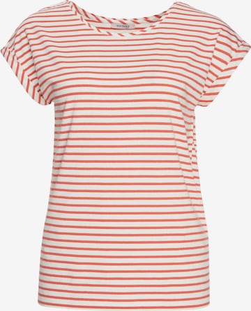 T-shirt Orsay en orange : devant