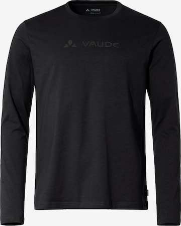 VAUDE Performance shirt in Black: front