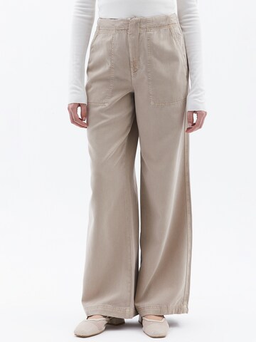 OXXO Wide Leg Hose in Grau: Vorderseite