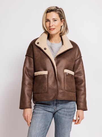 Zhrill Winter Jacket 'ZHERAH' in Brown