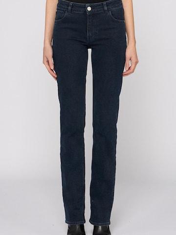 Trussardi Slimfit Jeans in Blauw