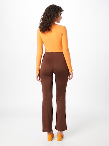 NLY by Nelly Flared Trousers in Brown