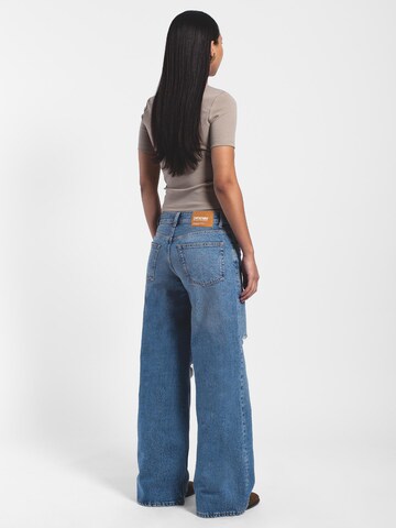 Dr. Denim Regular Jeans 'Rhue Wide'‌‌ in Blau