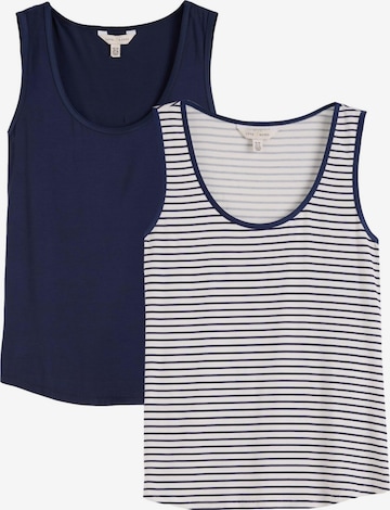 love & roses Top | modra barva: sprednja stran