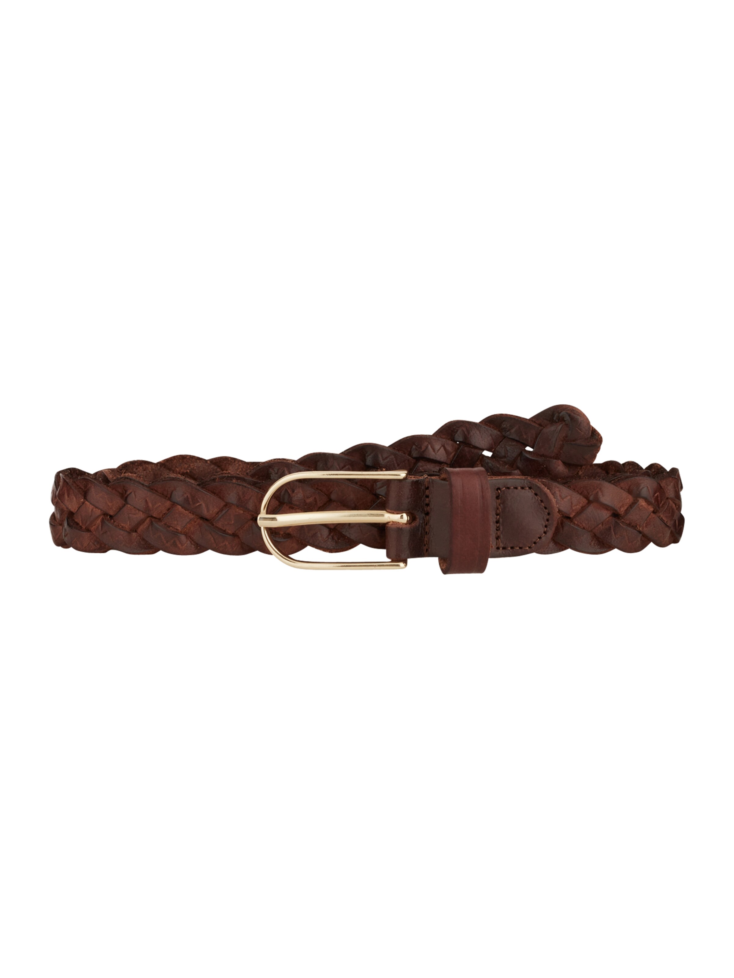 VANZETTI Belt in Brown: front